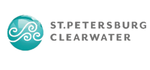 local St Pete St. Petersburg Clearwater logo showcasing community outreach initiatives and neighborhood empowerment.